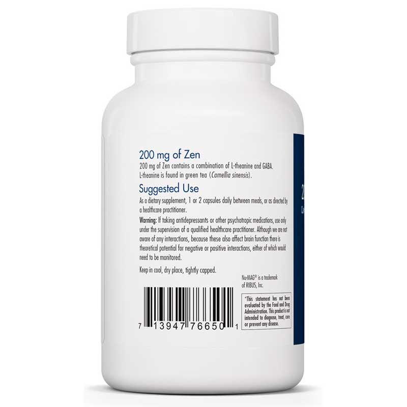 200 Mg of Zen, 120 Veg Capsules | 200 мг дзену, 120 рослинних капсул