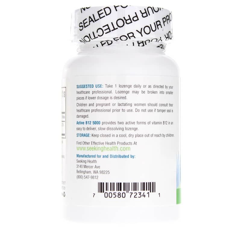 Active B12 5000 Lozenge | Активный B12 5000 пастилок