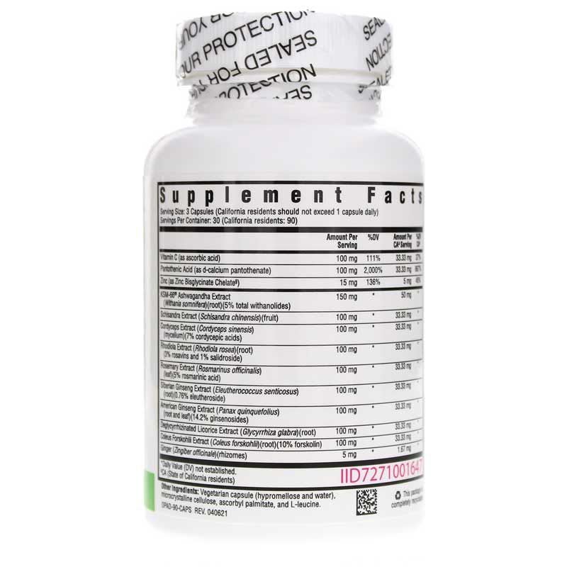Adrenal Nutrients | Питательные вещества для надпочечников