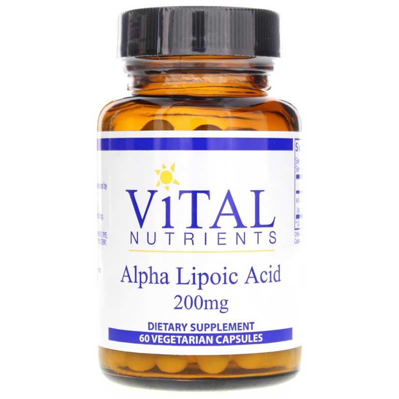 Alpha Lipoic Acid 200 Mg | Альфа-липоевая кислота 200 мг