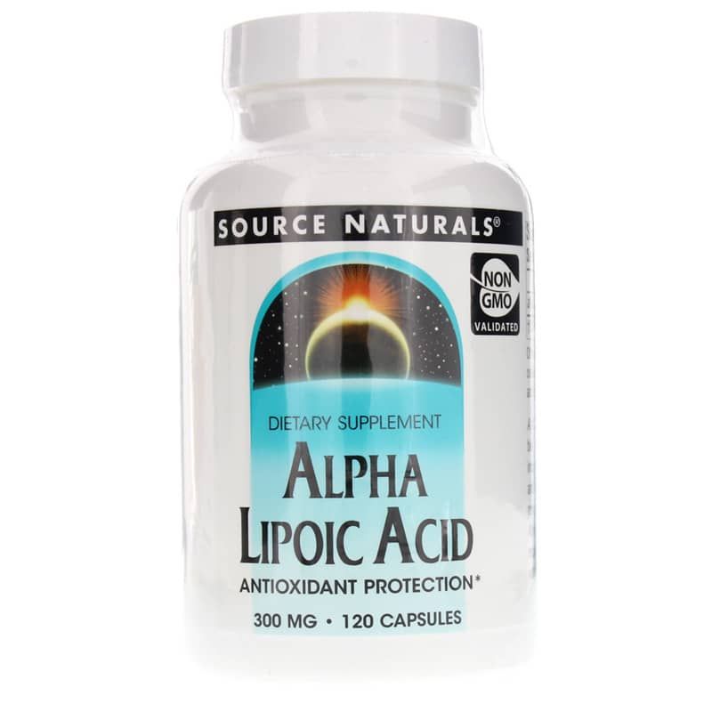Alpha Lipoic Acid 300 Mg Antioxidant Protection, 120 Capsules | Альфа-ліпоєва кислота 300 мг антиоксидантний захист, 120 капсул