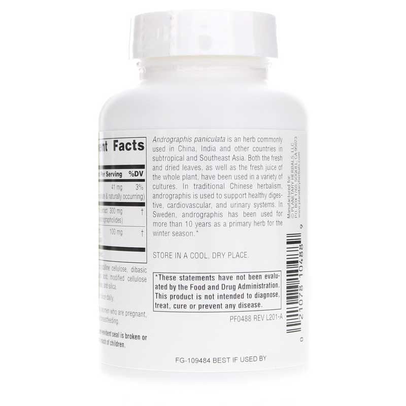 Andrographis 400 Mg Full Spectrum, 120 Tablets | Андрографис 400 мг полный спектр, 120 таблеток