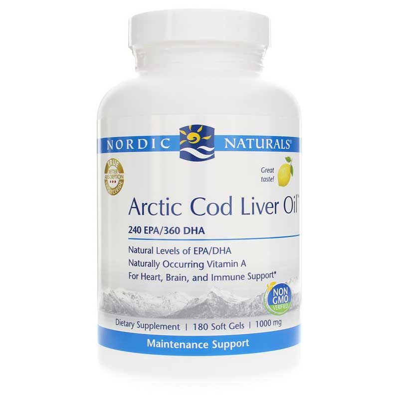 Arctic Cod Liver Oil Pro Softgels | Олія печінки арктичної тріски pro softgels