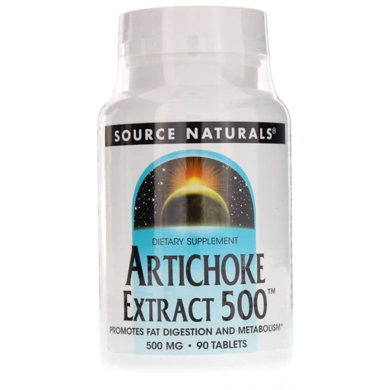 Artichoke Extract 500 Mg, 90 Tablets | Екстракт артишоку 500 мг, 90 таблеток