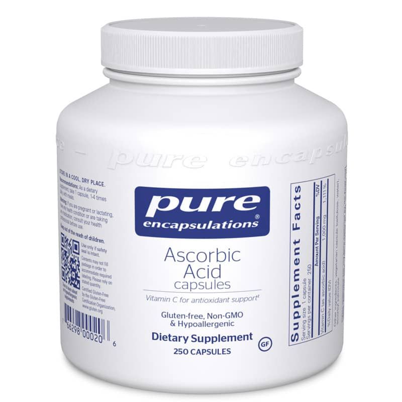Ascorbic Acid, 250 Capsules | Аскорбінова кислота, 250 капсул