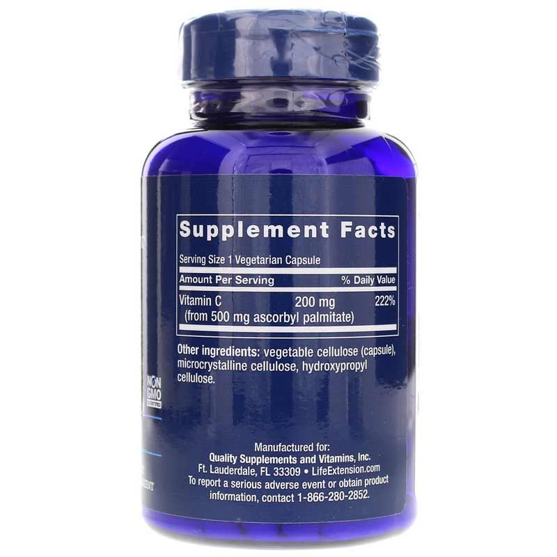 Ascorbyl Palmitate 500 Mg | Аскорбил пальмитат 500 мг