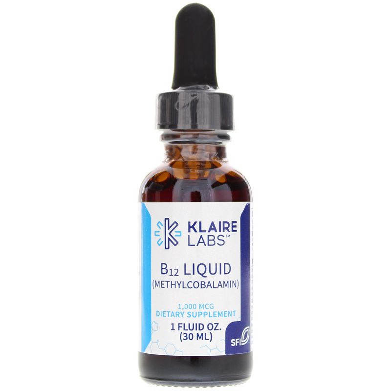 B12 Liquid Methylcobalamin 1000 Mcg, 1 Oz | B12 жидкий метилкобаламин 1000 мкг, 1 унция