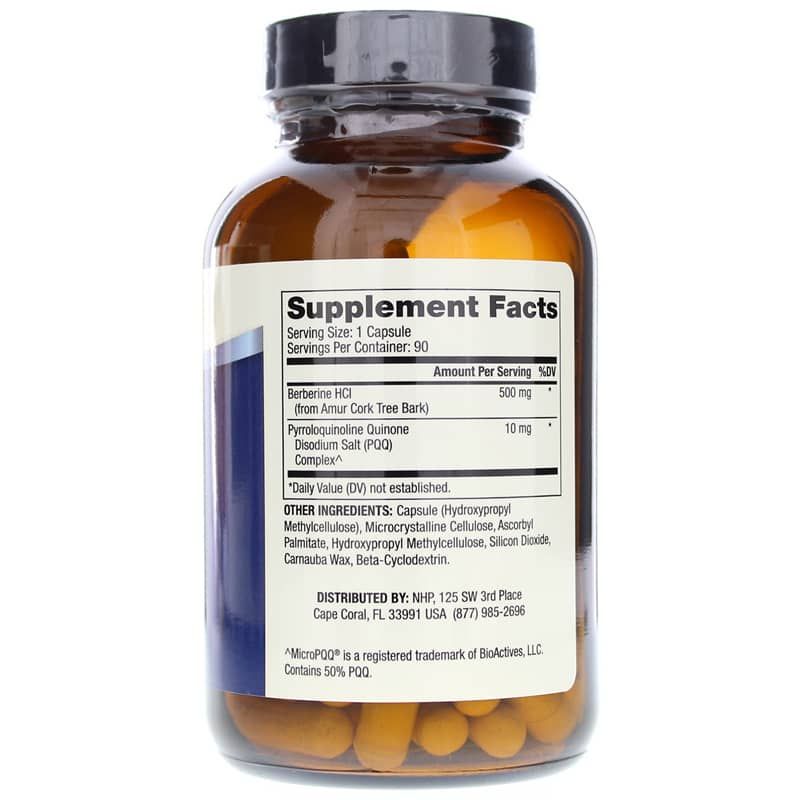 Berberine and MicroPQQ Advanced, 90 Capsules | Берберин и MicroPQQ advanced, 90 капсул