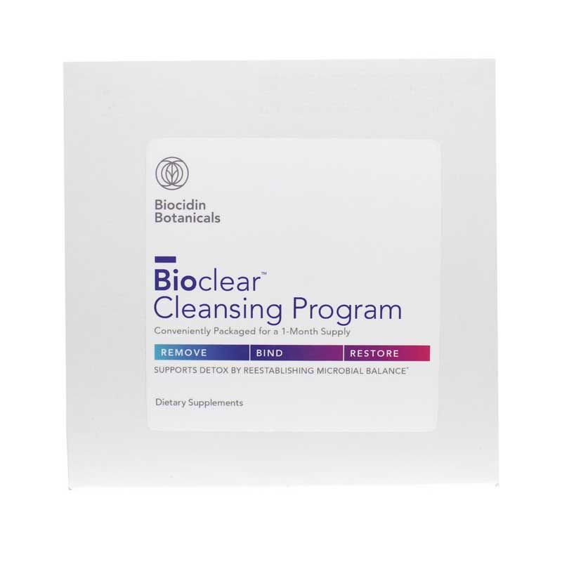Bioclear Cleansing Kit with Biocidin Capsules | Очищающий набор bioclear с капсулами биоцидина