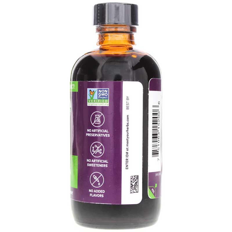 Black Elderberry Tonic, 4 Oz | Тонік із чорної бузини, 4 унції