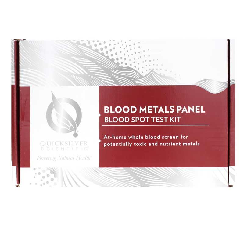 Blood Metals Panel Blood Spot Test Kit | Панель металлов в крови набор для точечного анализа крови