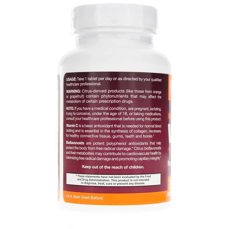 Buffered Vitamin C + Citrus Bioflavonoids | Буферизованный витамин С и цитрусовые биофлавоноиды