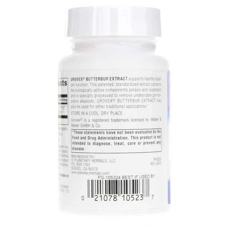 Butterbur Extract Urovex, 20 Softgels | Екстракт білокопитника рівнекс, 20 гелевих капсул