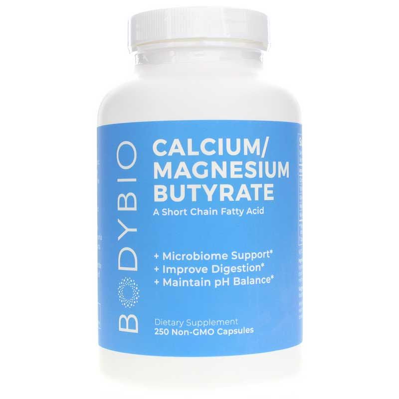 Calcium/Magnesium Butyrate, 250 Capsules | Бутират кальцію/магнію, 250 капсул