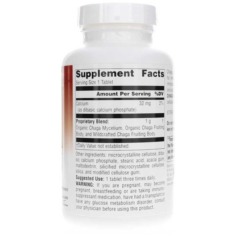 Chaga 1000 Mg Full Spectrum, 120 Tablets | Чага 1000 мг полный спектр, 120 таблеток