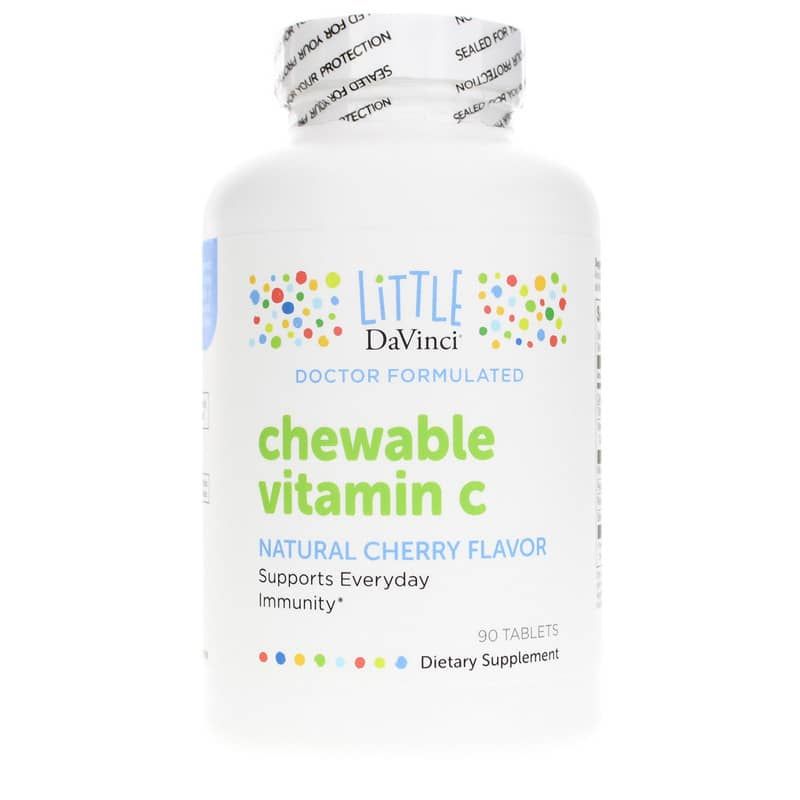 Chewable Vitamin C Natural Cherry Flavor | Жувальний вітамін С з натуральним вишневим смаком
