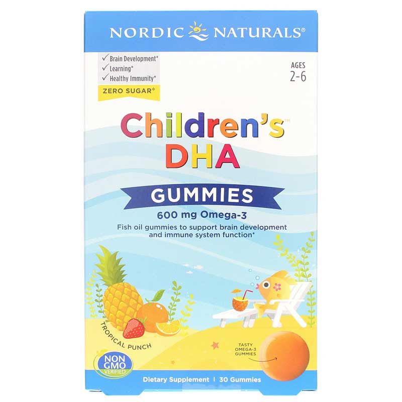 Children's DHA Gummies | Детские жевательные конфеты с ДГК
