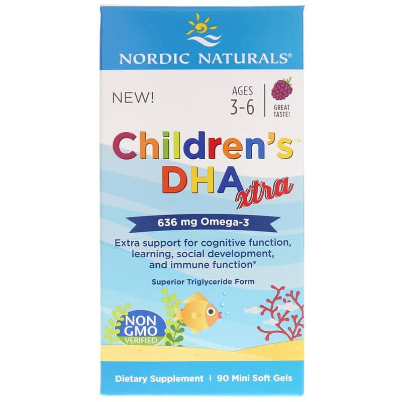 Children's DHA Xtra Softgels | Детская DHA xtra softgels