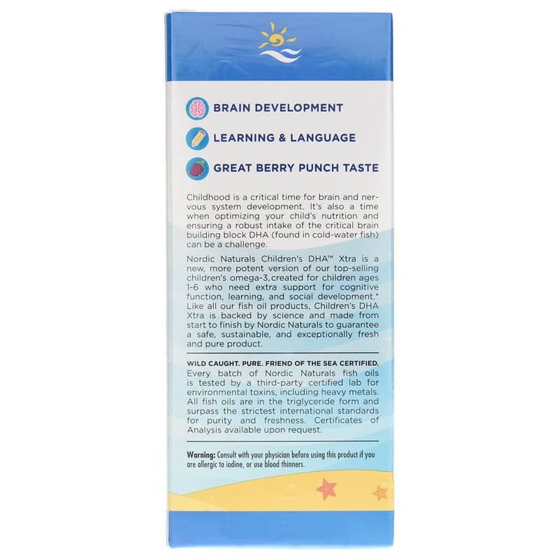 Children's DHA Xtra Liquid | Детский DHA xtra жидкий