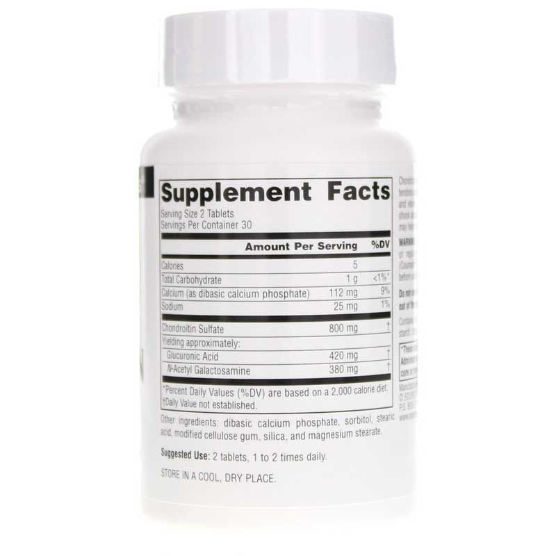 Chondroitin Sulfate 400 Mg, 60 Tablets | Хондроїтин сульфат 400 мг, 60 таблеток