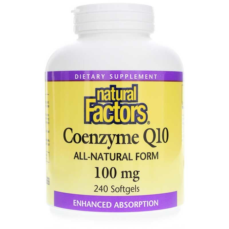 Coenzyme Q10 100 Mg, 240 Softgels | Коэнзим Q10 100 мг, 240 гелевых капсул