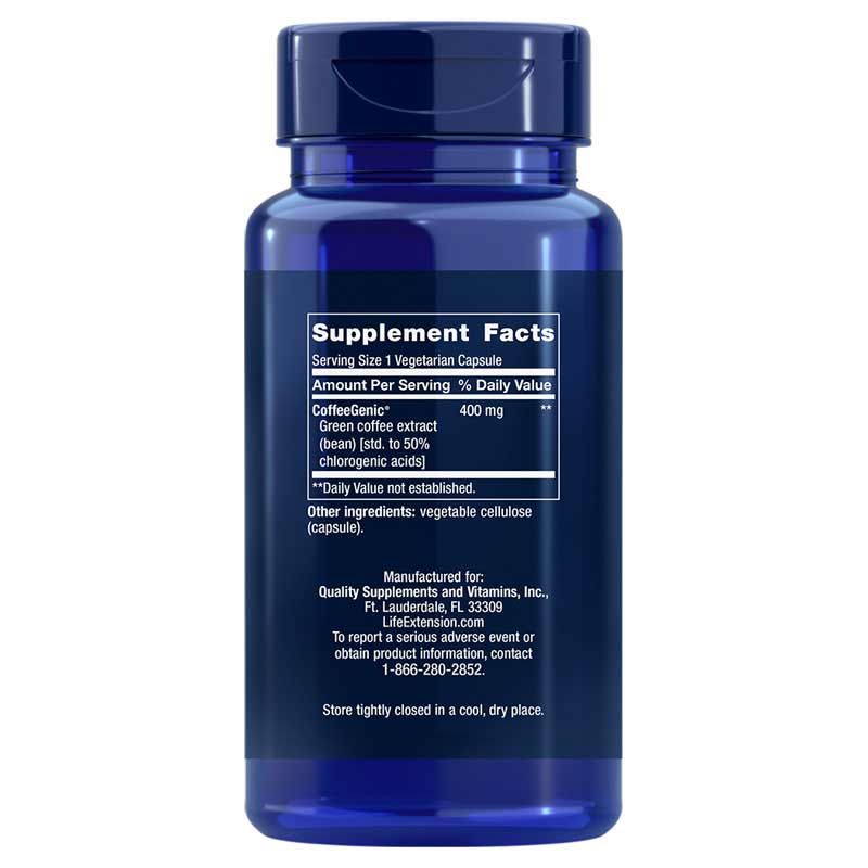 CoffeeGenic Green Coffee Extract 400 Mg | Экстракт зеленого кофе CoffeeGenic 400 мг