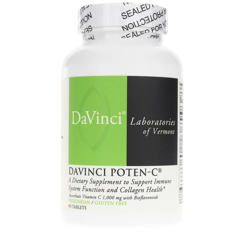 DaVinci Poten-C, 90 Veg Tablets | DaVinci poten-C, 90 Вегетаріанський таблеток