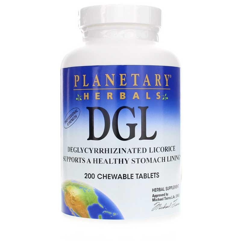 DGL Deglycyrrhizinated Licorice 380 Mg, 200 Chewable Tablets | DGL деглицирризированная солодка 380 мг, 200 жевательных таблеток