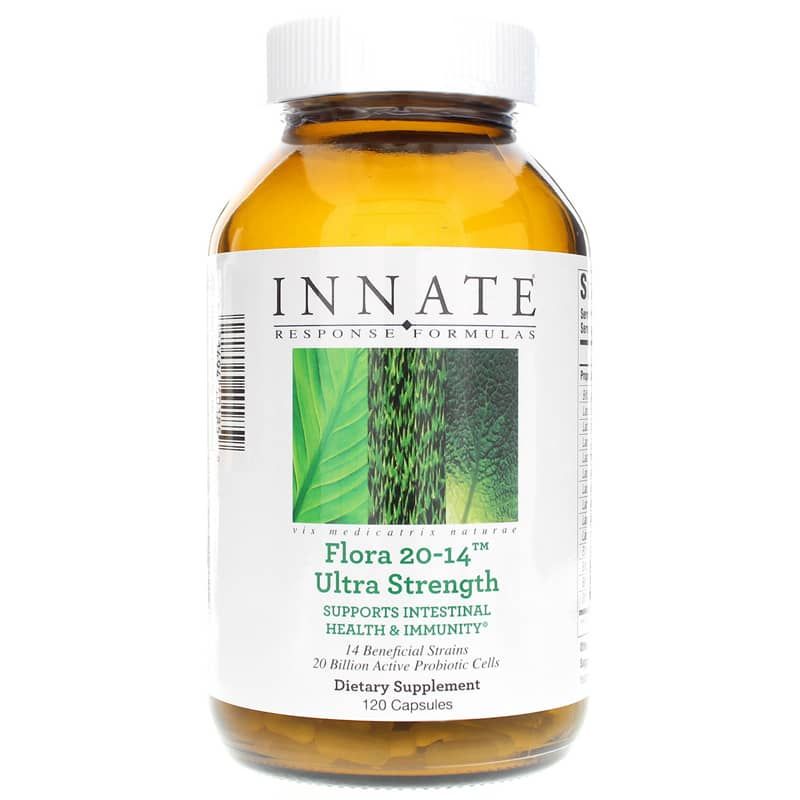 Flora 20-14 Ultra Strength, 120 Capsules | Флора 20-14 ультрасильна, 120 капсул