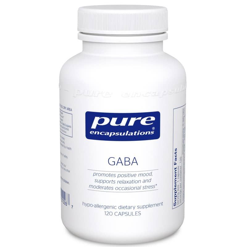 GABA, 120 Capsules | ГАМК, 120 капсул