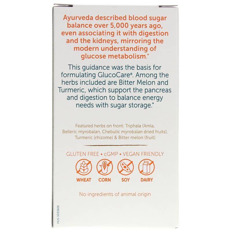 GlucoCare, 90 Veg Capsules | GlucoCare, 90 вегетерианских капсул