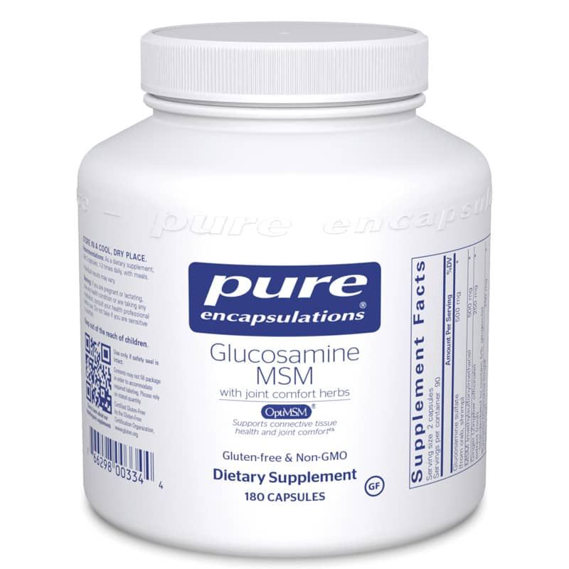 Glucosamine MSM, 180 Capsules | Глюкозамін MSM, 180 капсул