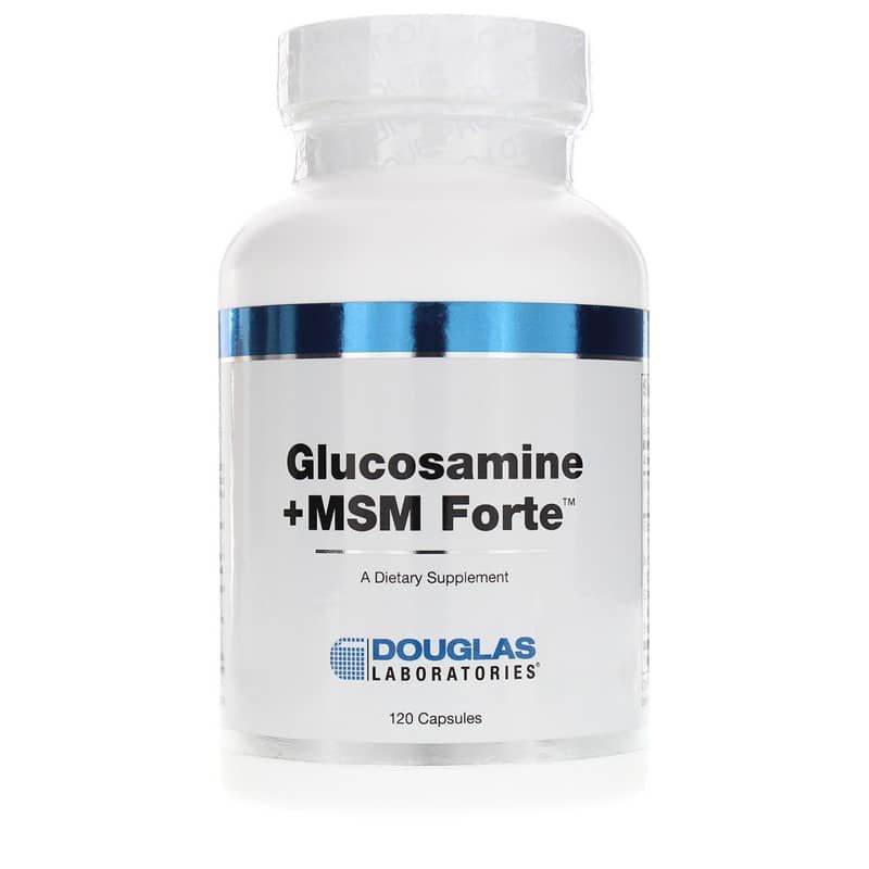 Glucosamine + MSM Forte, 120 Capsules | Глюкозамін і МСМ форте, 120 капсул