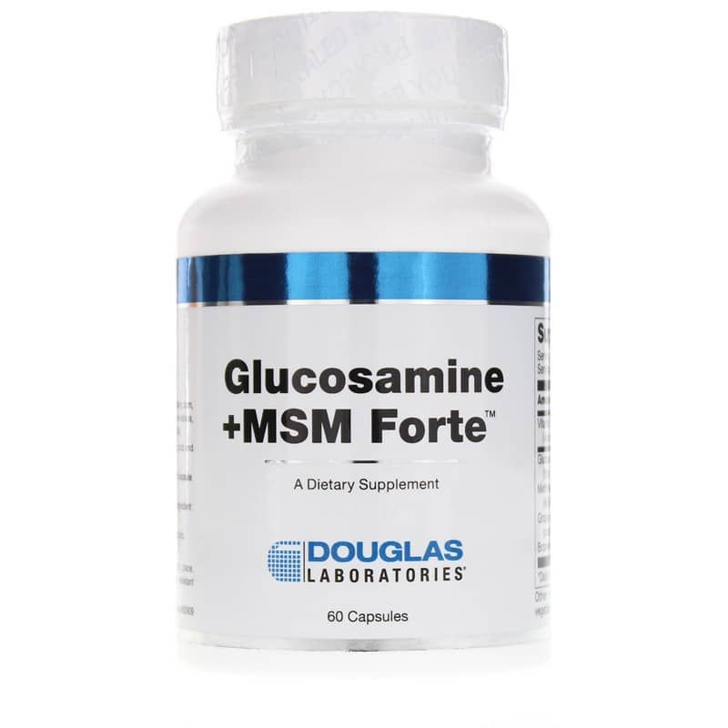 Glucosamine + MSM Forte, 60 Capsules | Глюкозамін і МСМ форте, 60 капсул