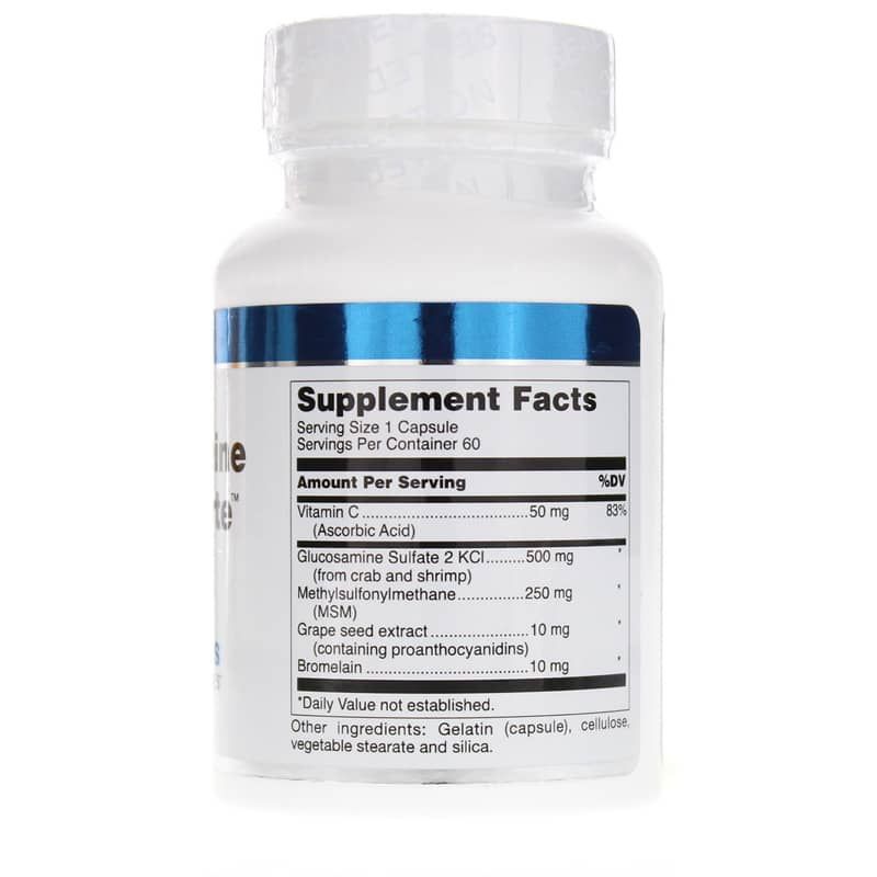 Glucosamine + MSM Forte, 60 Capsules | Глюкозамін і МСМ форте, 60 капсул