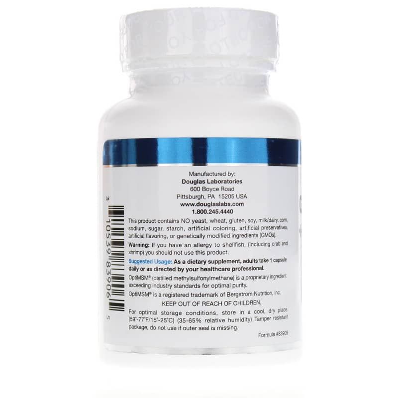 Glucosamine + MSM Forte, 60 Capsules | Глюкозамін і МСМ форте, 60 капсул
