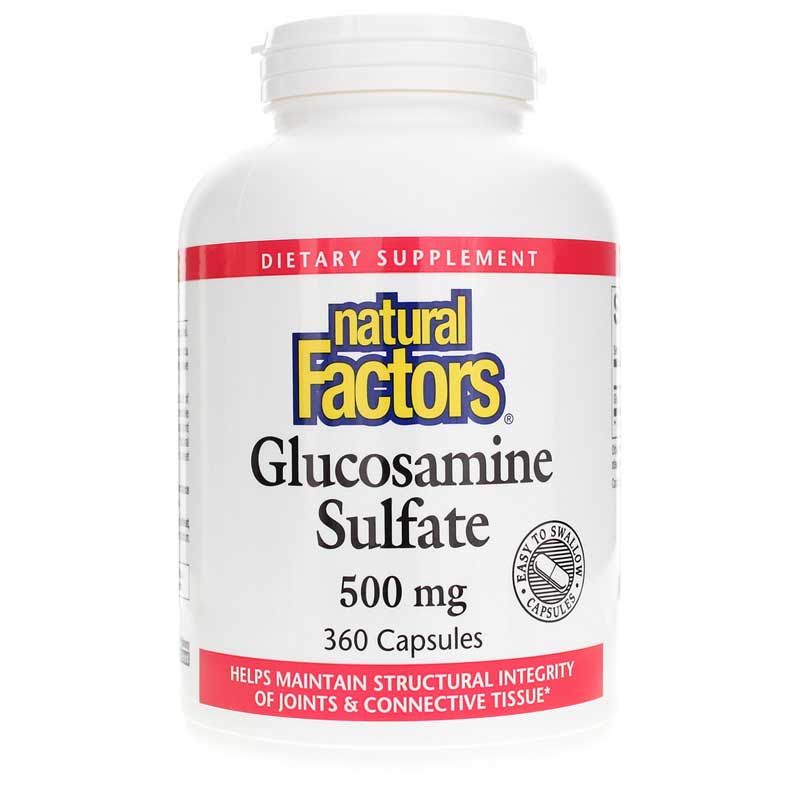 Glucosamine Sulfate 500 Mg, 360 Capsules | Глюкозамин сульфат 500 мг, 360 капсул