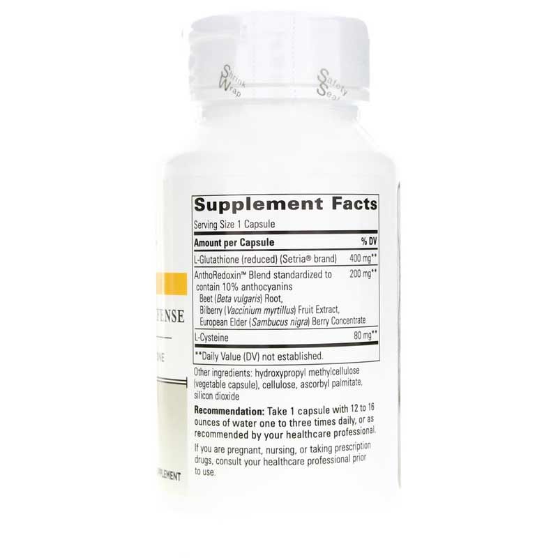 Glutathione Cell Defense 400 Mg Reduced Glutathione | Глутатион защита клеток 400 мг восстановленного глутатиона