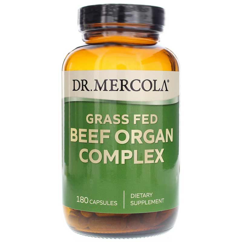 Grass Fed Beef Organ Complex, 180 Capsules | Комплекс органів яловичини трав'яної відгодівлі, 180 капсул