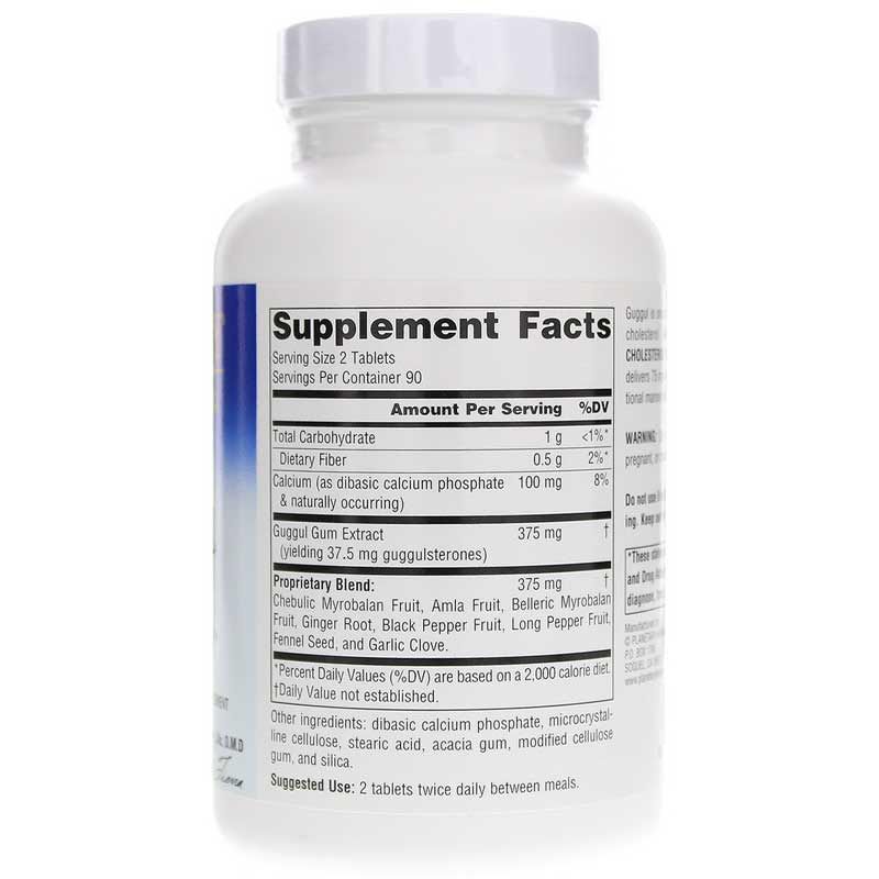 Guggul Cholesterol Compound, 180 Tablets | Соединение гуггула с холестерином, 180 таблеток