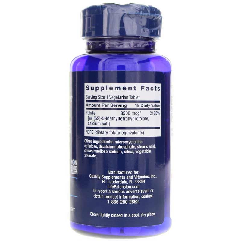 High Potency Optimized Folate 8500 Mcg DFE | Оптимизированный фолат высокой потенции 8500 мкг DFE