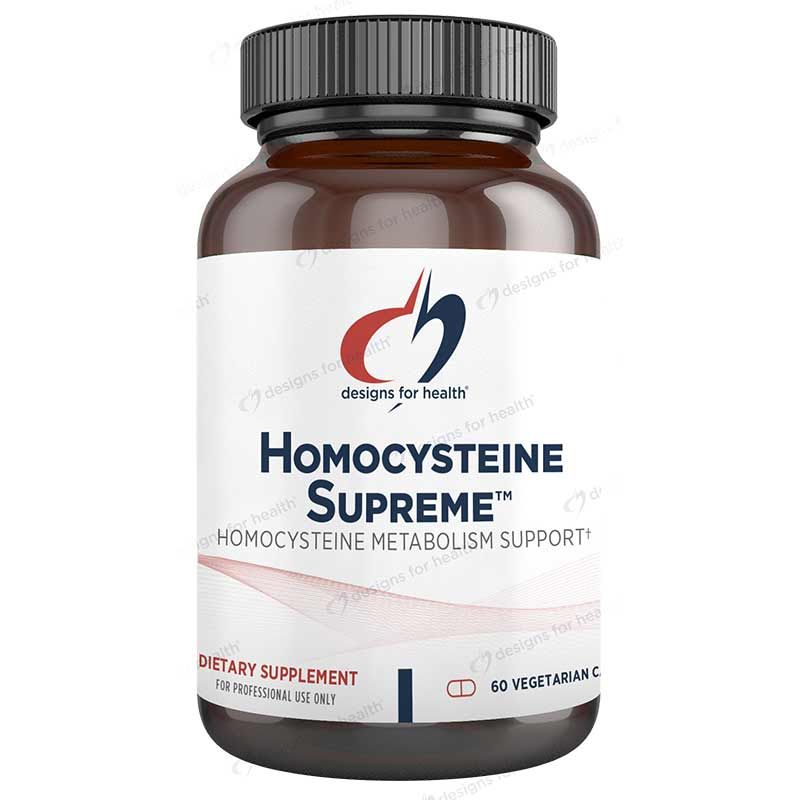 Homocysteine Supreme, 60 Veg Capsules | Вищий рівень гомоцистеїну, 60 вегетеріанських капсул