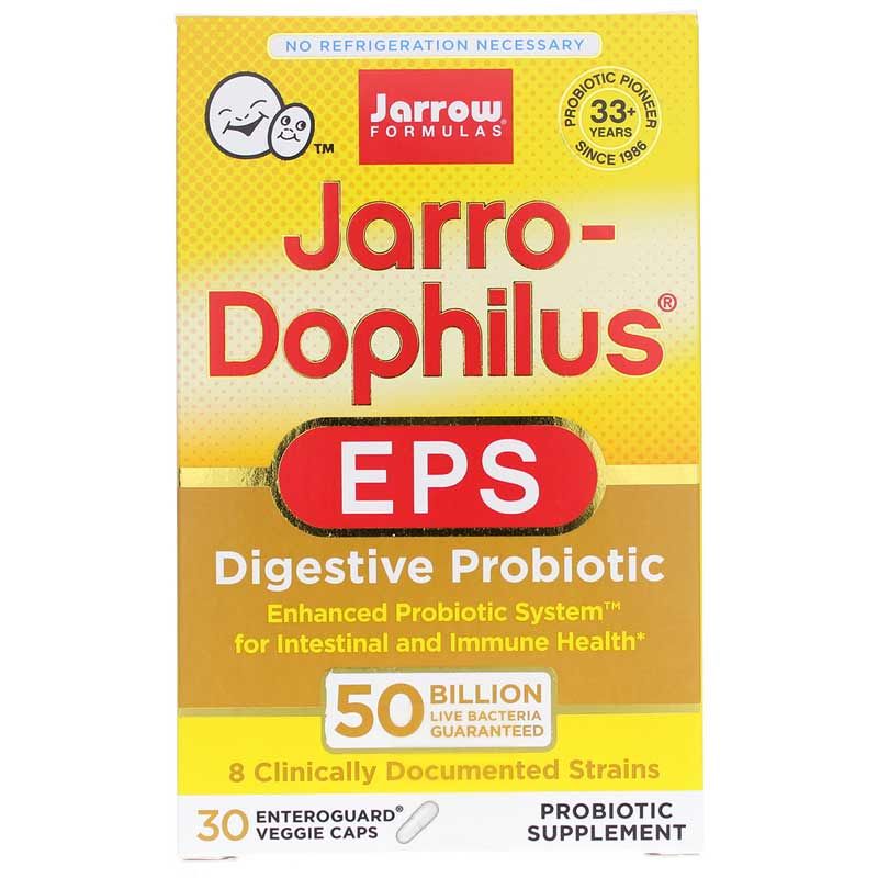 Jarro-Dophilus EPS 50 Billion, 30 Veg Capsules | Джарро-дофилус EPS 50 млрд., 30 вегетерианских капсул