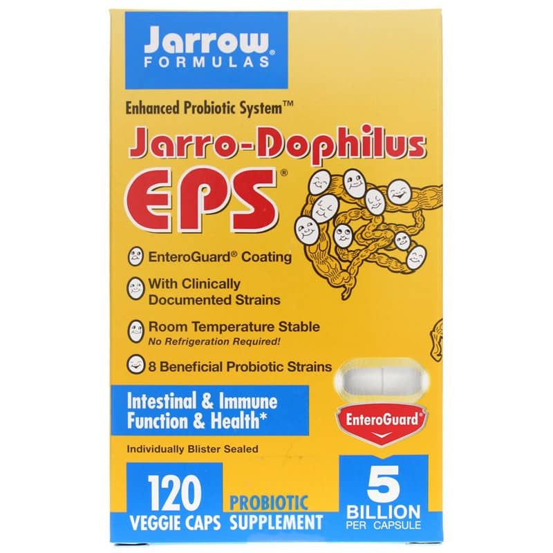 Jarro-Dophilus EPS, 120 Veg Capsules | Дрозофила EPS, 120 вегетерианских капсул