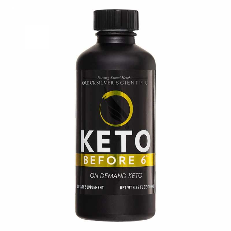 Keto Before 6 Liquid, 3.38 Oz | Кето до 6 жидкий, 3,38 унции