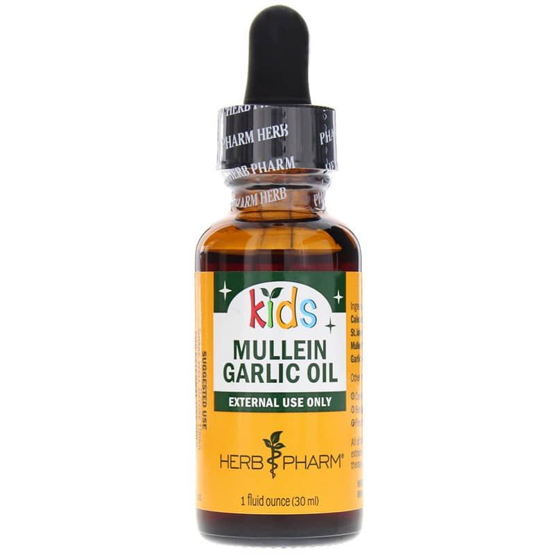 Kids Mullein Garlic Oil | Часникова олія з шовковиці