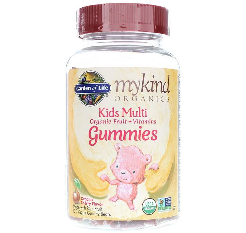 Kids Multi Gummies, Cherry | Дитячі мульти-жувальні цукерки, Вишня