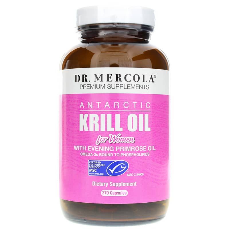 Krill Oil for Women with Evening Primrose, 270 Capsules | Олія криля для жінок із примулою вечірньою, 270 капсул