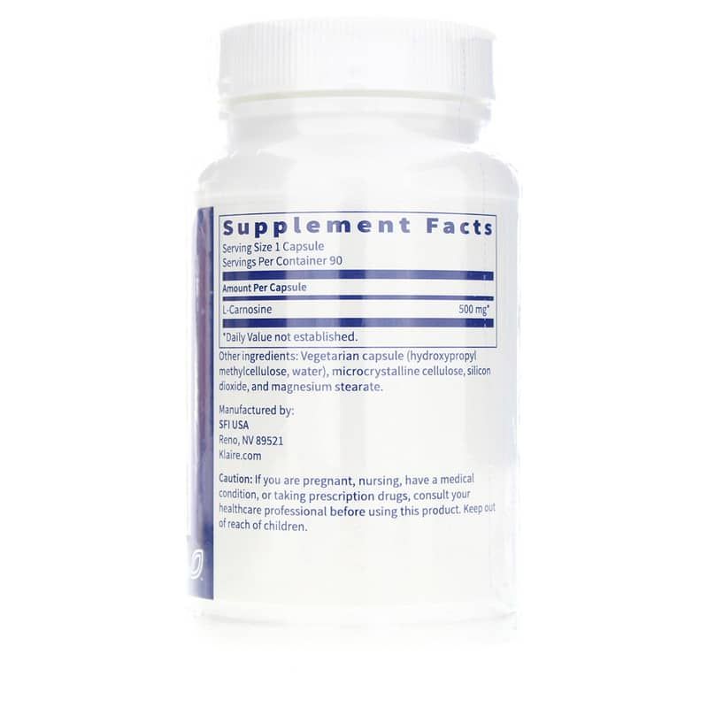 L-Carnosine 500 Mg | L-карнозин 500 мг