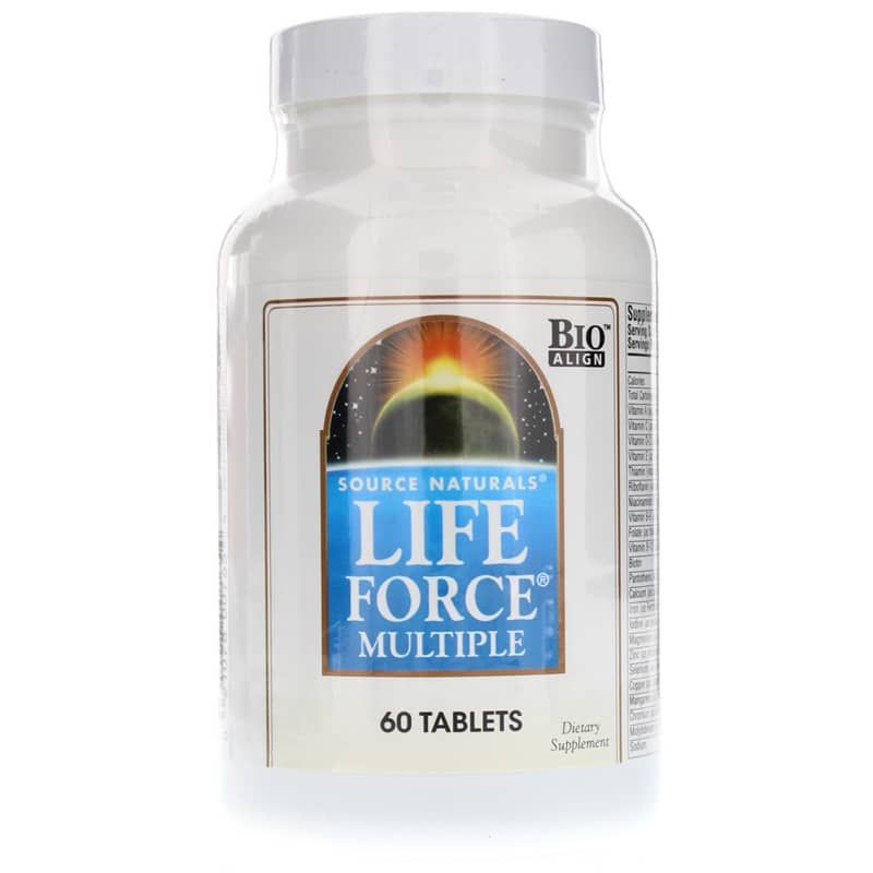 Life Force Multiple Tablets, 60 Tablets | Багаторазові таблетки життєвої сили, 60 таблеток